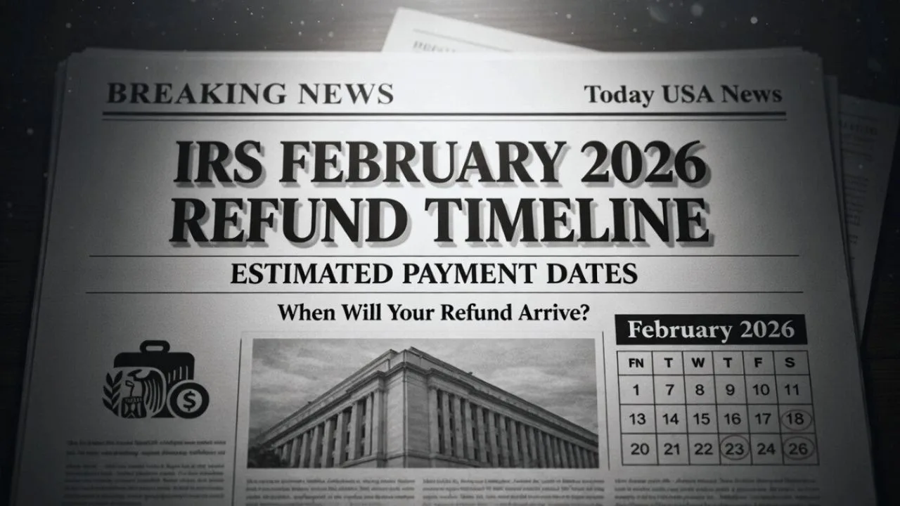 IRS 2026 Tax Refund Calendar!
