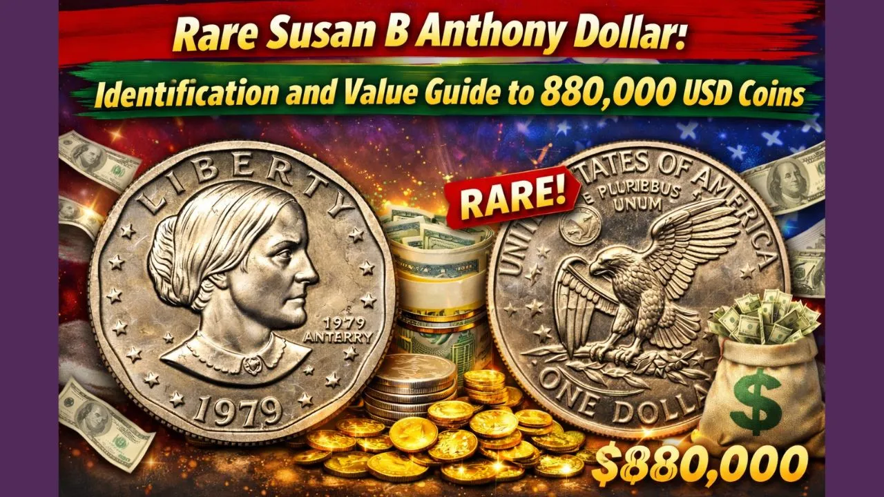 Rare Susan B Anthony Dollar